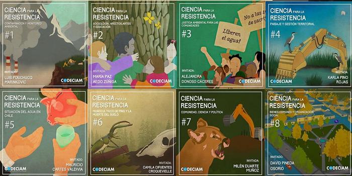 Portada que recopila imagenes de cada capítulo emitido